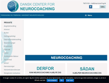 Tablet Screenshot of neurocoaching.dk